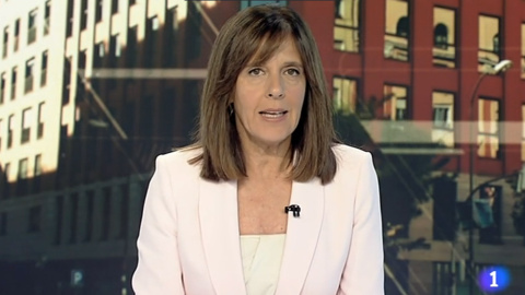 Ana Blanco, presentadora del informativo de las 21.00 de La 1 de TVE