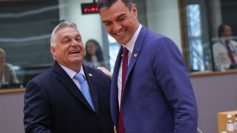 Orban y Sánchez