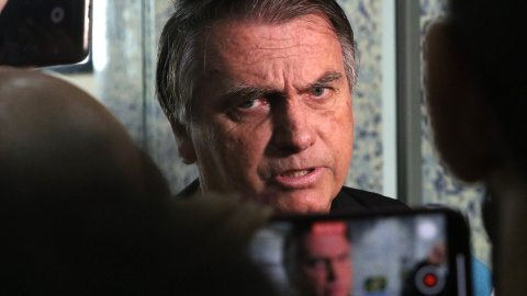 Jair Bolsonaro, expresidente de Brasil, a 29 de junio de 2023