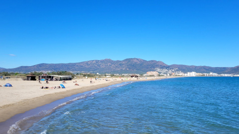 Platja de la Rubina, Empuriabrava, Girona.