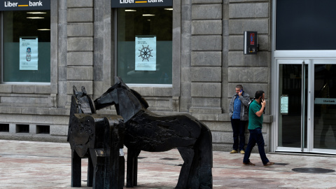 Edificio de la sede de Liberbank, en Oviedo. REUTERS