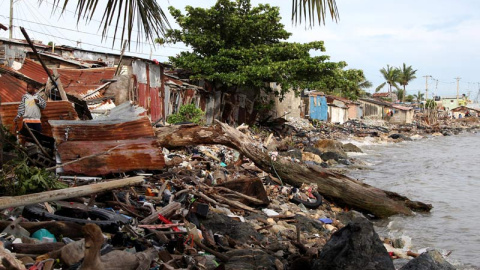 Destrozos provocados por el huracán Irma tras su paso por Puerto Plata, en República Dominicana. | REUTERS