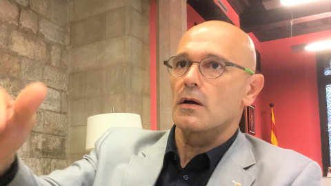 Raül Romeva, conseller d'Afers i Relacions Institucionals i Exteriors