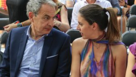 Zapatero arropa a Irene Montero en los Premios Arcoíris: "Este Ministerio de Igualdad me gusta"