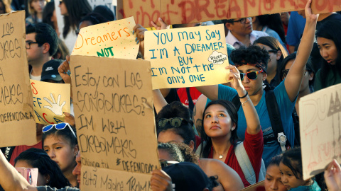 Manifestación a favor del DACA en San Diego, California /REUTERS (John Gastaldo)