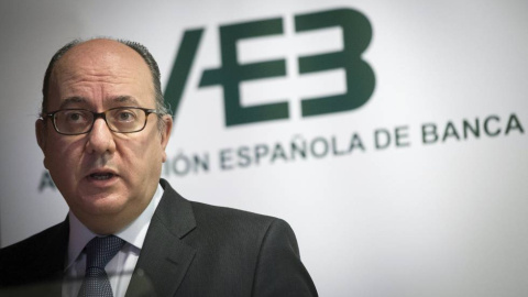 El presidente de la patronal bancaria española (AEB), José María Roldán. EFE