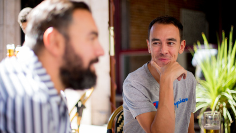 Rober Bodegas y Alberto Casado. / FOTO: CHRISTIAN GONZÁLEZ