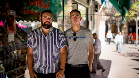 Rober Bodegas y Alberto Casado. / FOTO: CHRISTIAN GONZÁLEZ