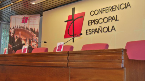 Sala de prensa de la Conferencia Episcopal Española. CONFERENCIA EPISCOPAL ESPAÑOLA