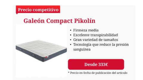 Galeón Compact de Pikolin