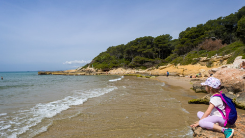 Platja de l'Arboçar (Cala Fonda o Waikiki)