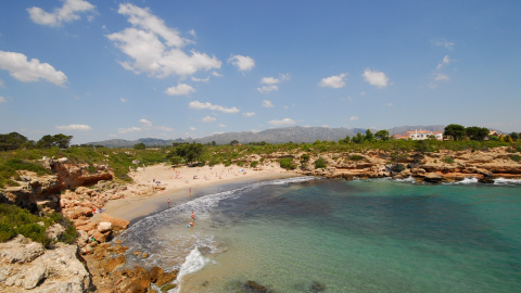 La cala Forn de L'Ametlla de Mar