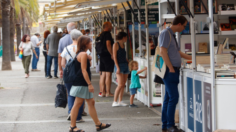 Ambient a La Setmana del Llibre en Català del 2022 en les primeres hores d’obertura