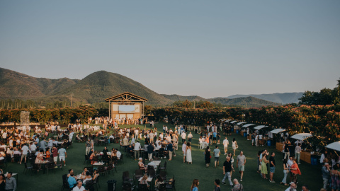 Una passada edició del Festival Vallviva de la Vall d'en Bas