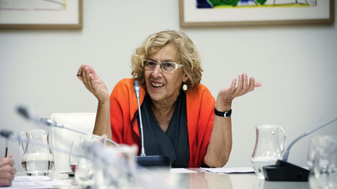 Manuela Carmena, alcaldesa de Madrid. / EFE