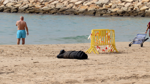 La zona on han trobat el cos sense vida d'un nen d'entre dos i quatre anys a Roda de Berà