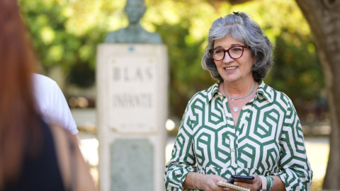 Pilar González, candidata al Congreso por Adelante Andalucía.