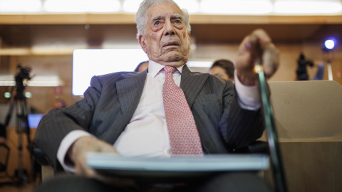 El escritor y Nobel de Literatura, Mario Vargas Llosa. Alejandro Martínez Vélez / Europa Press