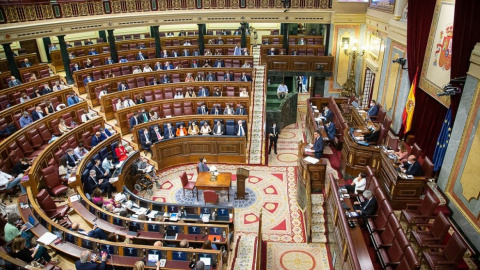 Una sesión plenaria en el Congreso de los Diputados, en una imagen de archivo.- CONGRESO 