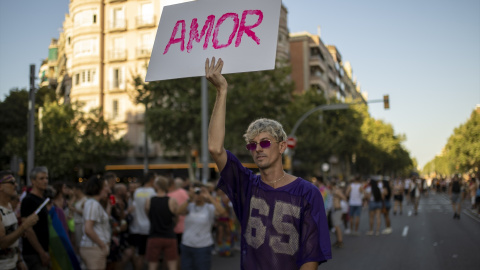 Desfile del 'Pride' Barcelona 2023, a 15 de julio de 2023..