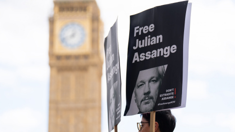 Protesta Assange