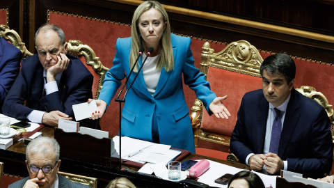 La primera ministra italiana, Giorgia Meloni.