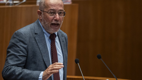 Francisco Igea interviene en las Cortes de Castilla y León, en una imagen de archivo.- Claudia Alba / Europa Press