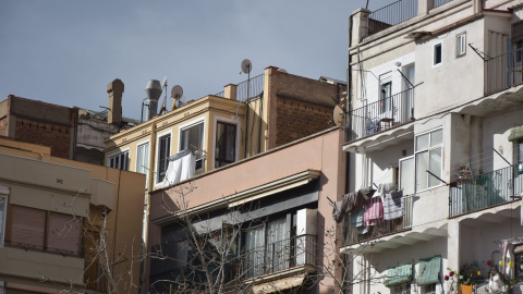 Habitatges de Barcelona, en una imatge d'aquest dimecres