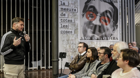 El portavoz de ERC en el Congreso, Gabriel Rufián. — Rober Solsona / Europa Press