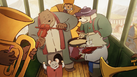 'El viaje de Ernest y Celestine'.