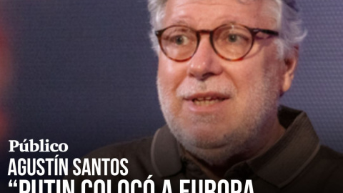 Agustín Santos, 'número dos' de Sumar: "Putin colocó a Europa bajo el umbral de una OTAN que estaba muerta"