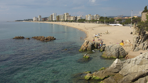 Imatge d'arxiu del muncipi de Platja d'Aro.