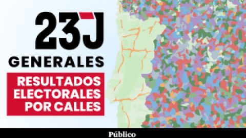 Consulta calle a calle lo que han votado tus vecinos en las elecciones generales del 23J