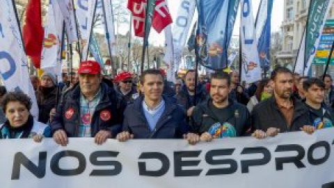 La manifestación de la Policía y la Guardia Civil contra la ley mordaza pincha pese al apoyo de PP, Ciudadanos y Vox