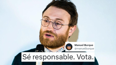 Manuel Burque anima en Twitter a votar a los indecisos de izquierda en las elecciones generales del 23J. / Movistar+