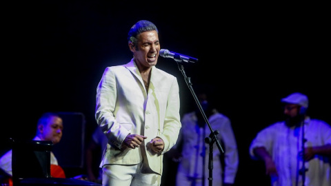 Pitingo actúa en un concierto benéfico en el Teatro Real, a 21 de septiembre de 2021 en Madrid.- Ricardo Rubio / Europa Press