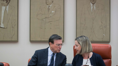 José María Viñals durante su comparecencia en el Congreso este jueves, 7 de septiembre. CONGRESO DE LOS DIPUTADOS