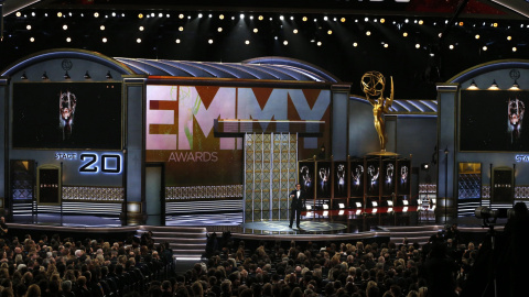 Momento de la gala de los Emmy 2017 conducida por Stephen Colbert. /REUTERS