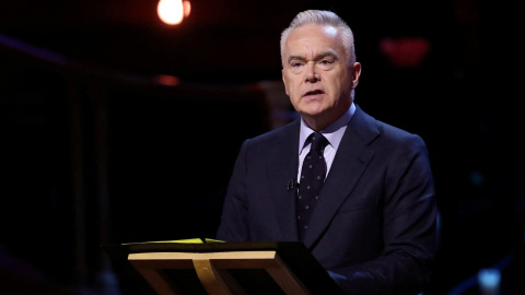 El presentador de la BBC Huw Edwards.