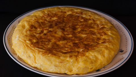 Una tortilla de patata, en una imagen de archivo