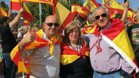 José Luis Benítez Uriel, primero por la izquierda, es el secretario de Organización del PP de Zaragoza ciudad