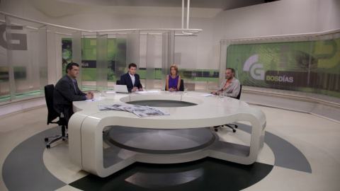 20/7/23 Imagen de archivo de una tertulia en la TVG.