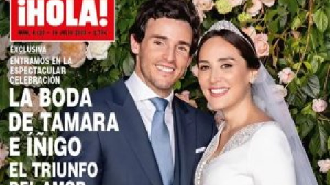 La boda de Tamara Falcó e Íñigo Onieva se cuela en WhatsApp