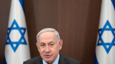 Primer ministro de Israel, Benjamín Netanyahu.