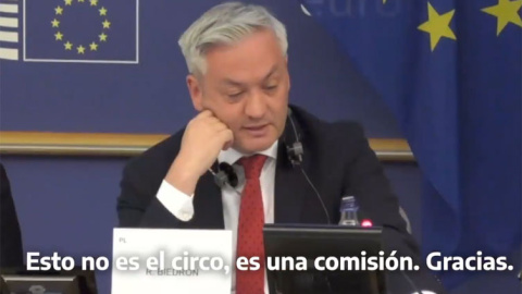 El presidente de la Comisión de Derechos de la Mujer e Igualdad de Género del Parlamento Europeo, el polaco Robert Biedron.