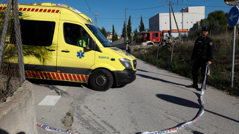 31/07/2023 Foto de archivo de una ambulancia en Murcia