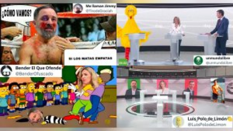 Los memes más tronchantes para resumir el debate a tres: "Abascal se lleva el juego del programa"