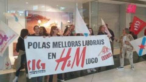 Las dependientas de H&M en Galicia recogen el testigo de la huelga de sus compañeras de Inditex