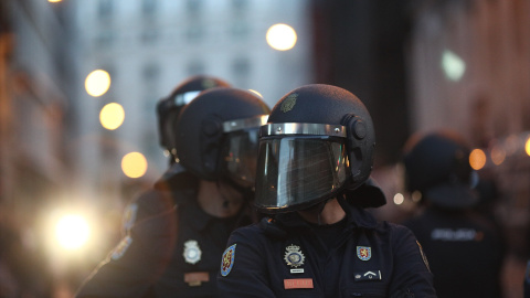 Policía Nacional manifestación