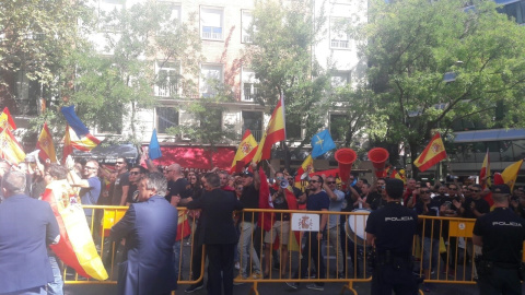 Manifestación de policías nacionales y guardias civiles en Madrid. / EP